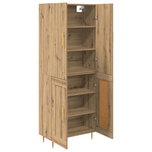 Highboard Artisan Oak 69,5 x 34 x 180 εκ. Επεξεργασμένο Ξύλο