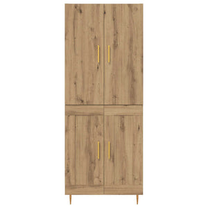 Highboard Artisan Oak 69,5 x 34 x 180 εκ. Επεξεργασμένο Ξύλο