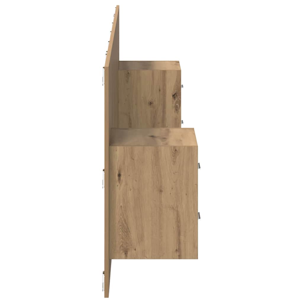 Κεφαλή κρεβατιού με κομοδίνο με συρτάρι 3 pcs Artisan Oak