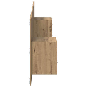 Κεφαλή κρεβατιού με κομοδίνο 3 τμχ. Artisan Oak