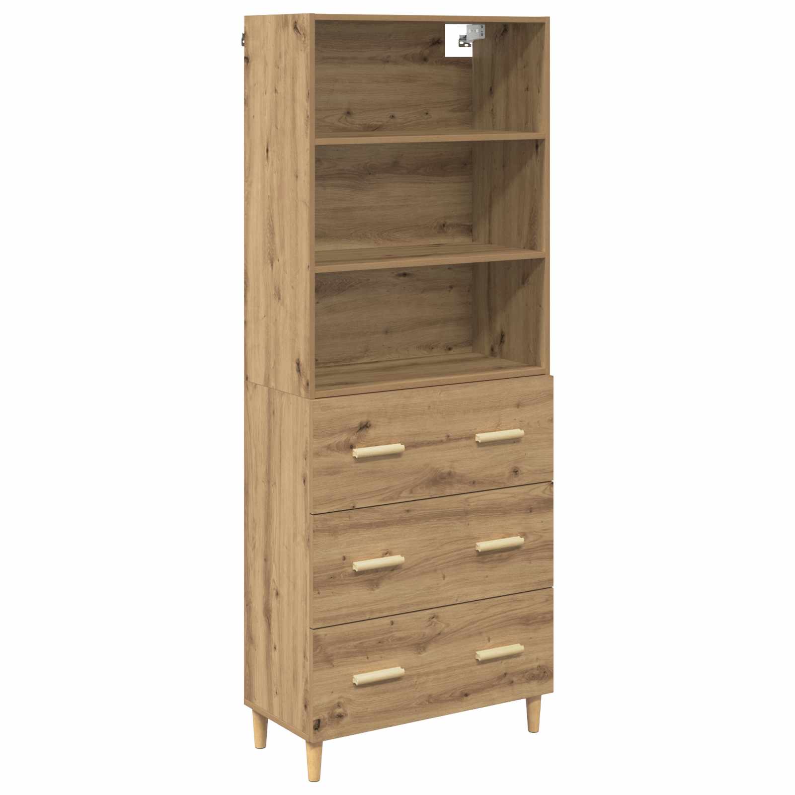 Highboard Artisan Oak 69,5 x 32,5 x 180 εκ Επεξεργασμένο ξύλο - Pakobazaar