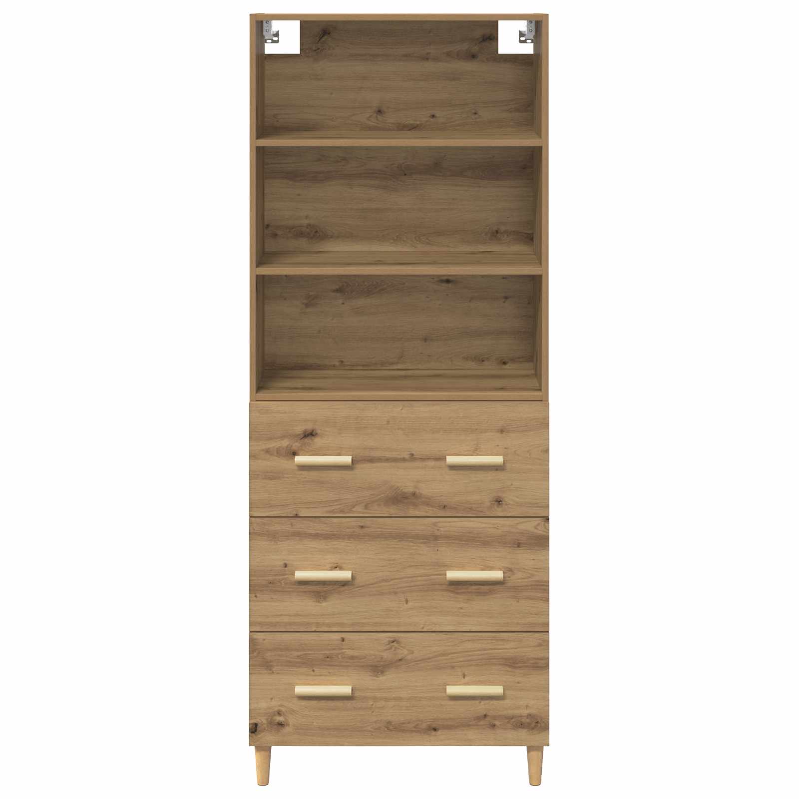 Highboard Artisan Oak 69,5 x 32,5 x 180 εκ Επεξεργασμένο ξύλο - Pakobazaar
