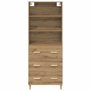Highboard Artisan Oak 69,5 x 32,5 x 180 εκ Επεξεργασμένο ξύλο - Pakobazaar