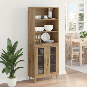 Highboard Artisan Oak 69,5 x 32,5 x 180 εκ Επεξεργασμένο Ξύλο
