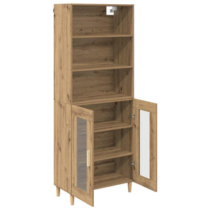 Highboard Artisan Oak 69,5 x 32,5 x 180 εκ Επεξεργασμένο Ξύλο
