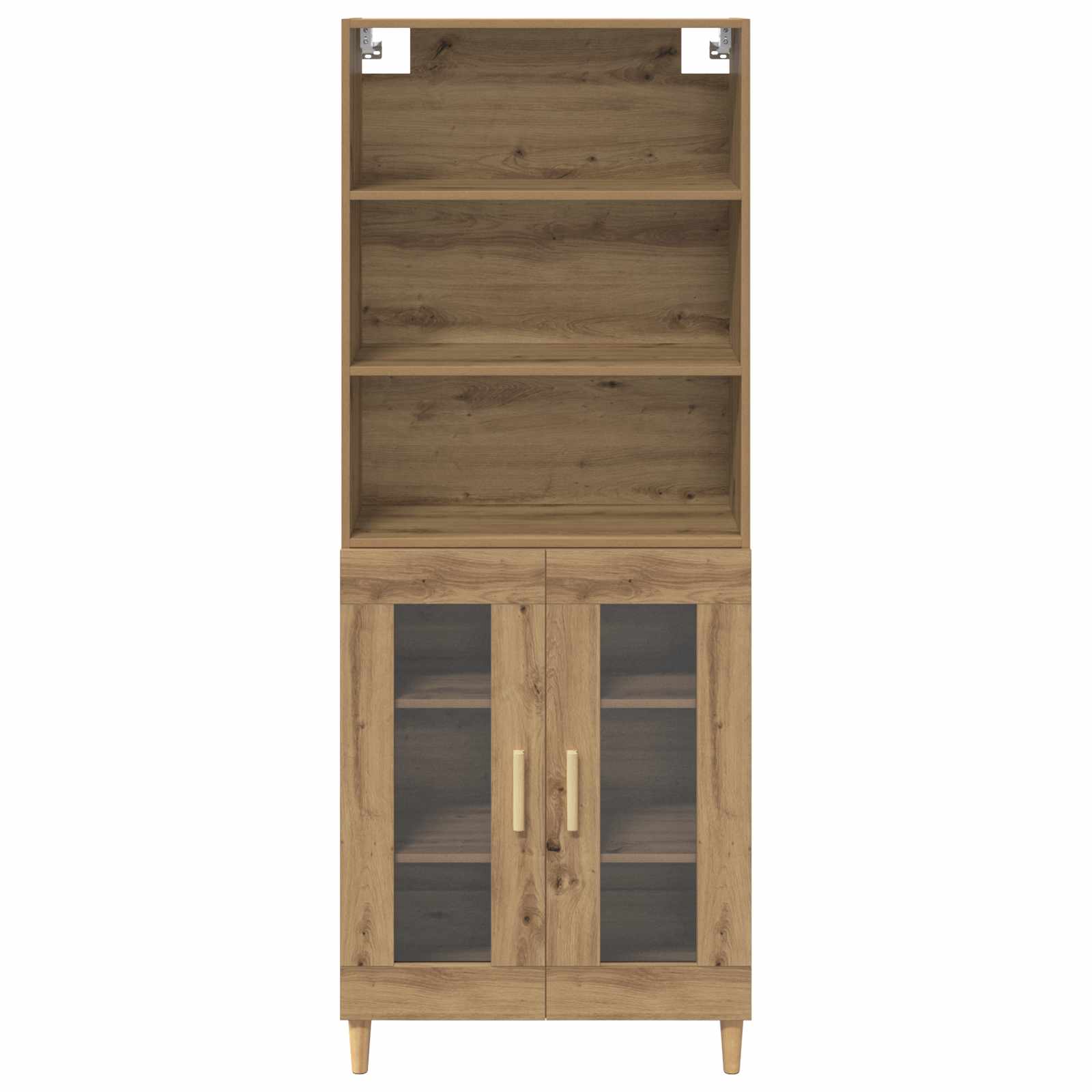 Highboard Artisan Oak 69,5 x 32,5 x 180 εκ Επεξεργασμένο ξύλο