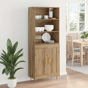 Highboard Artisan Oak 69,5 x 34 x 180 εκ. Επεξεργασμένο Ξύλο