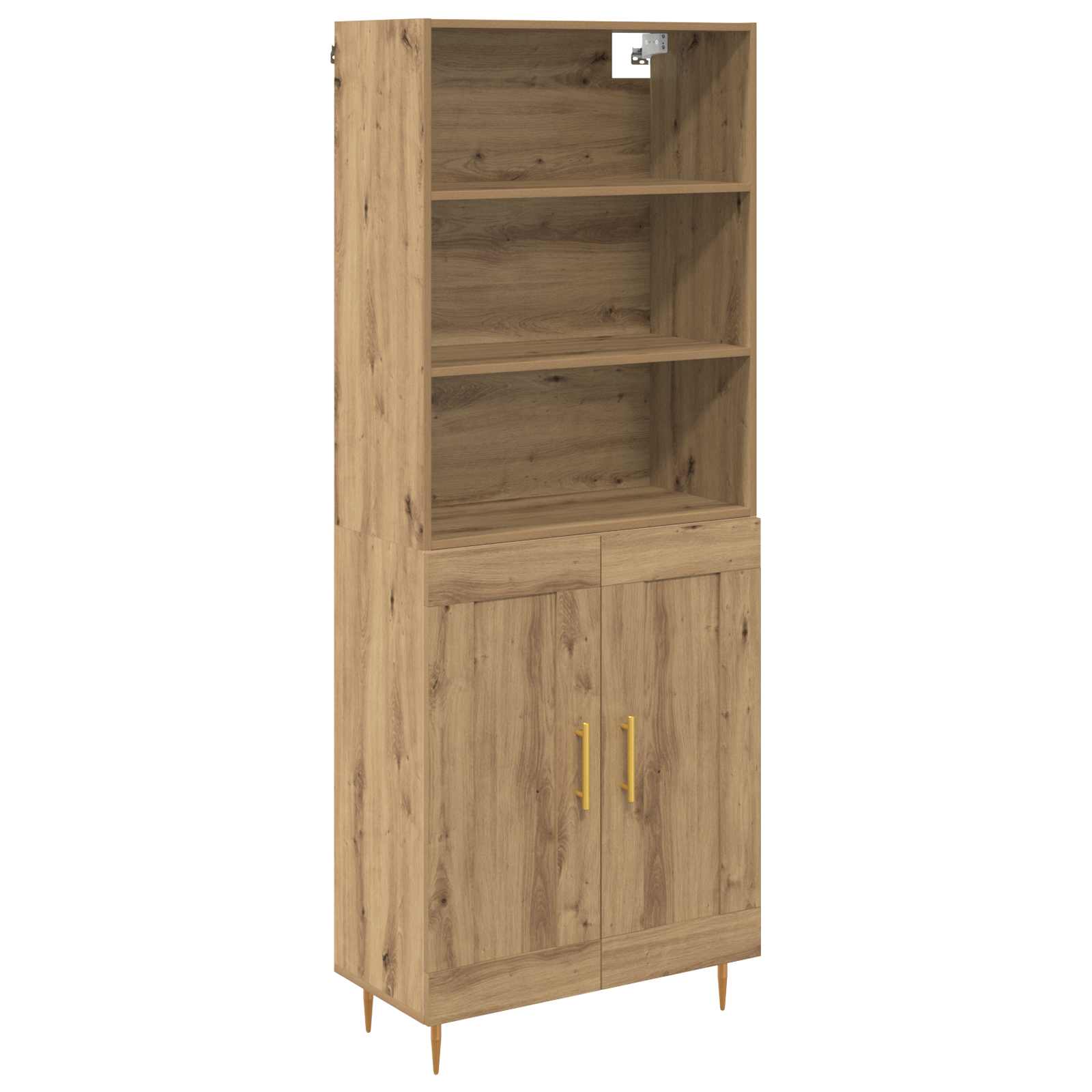 Highboard Artisan Oak 69,5 x 34 x 180 εκ. Επεξεργασμένο ξύλο