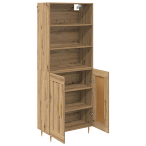 Highboard Artisan Oak 69,5 x 34 x 180 εκ. Επεξεργασμένο Ξύλο