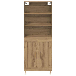 Highboard Artisan Oak 69,5 x 34 x 180 εκ. Επεξεργασμένο Ξύλο