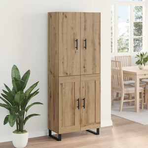 Highboard 2 pcs Artisan Oak 69,5 x 34 x 180 εκ. - Pakobazaar