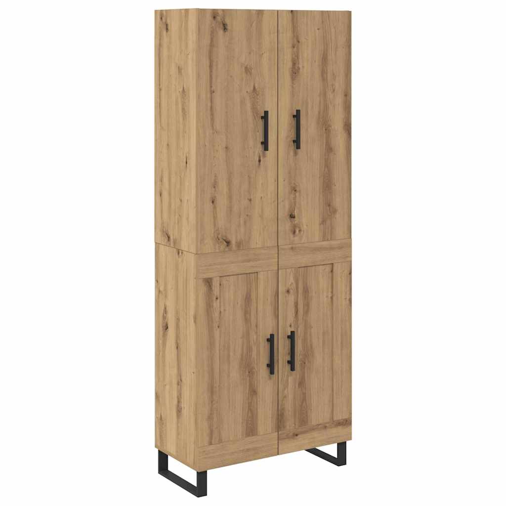 Highboard 2 pcs Artisan Oak 69,5 x 34 x 180 εκ. - Pakobazaar