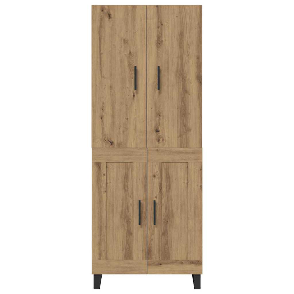 Highboard 2 pcs Artisan Oak 69,5 x 34 x 180 εκ. - Pakobazaar