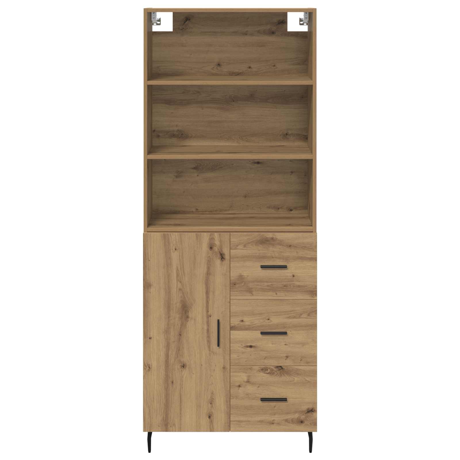 Highboard με συρτάρι Artisan Oak 69,5 x 34 x 180 εκ.