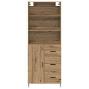 Highboard 2 τμχ. Artisan Oak 69,5 x 32,5 x 180 εκ
