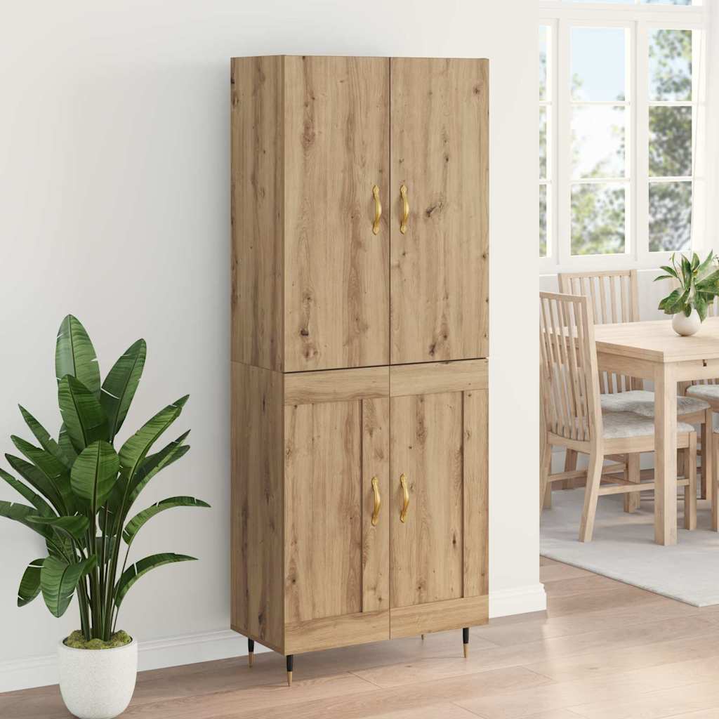 Highboard Artisan Oak 69,5 x 34 x 180 εκ. Επεξεργασμένο ξύλο - Pakobazaar