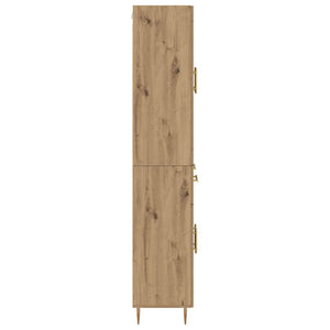 Highboard με συρτάρι 2 pcs Artisan Oak Επεξεργασμένο ξύλο - Pakobazaar