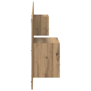 Κεφαλή κρεβατιού με κομοδίνο 3 τμχ. Artisan Oak - Pakobazaar