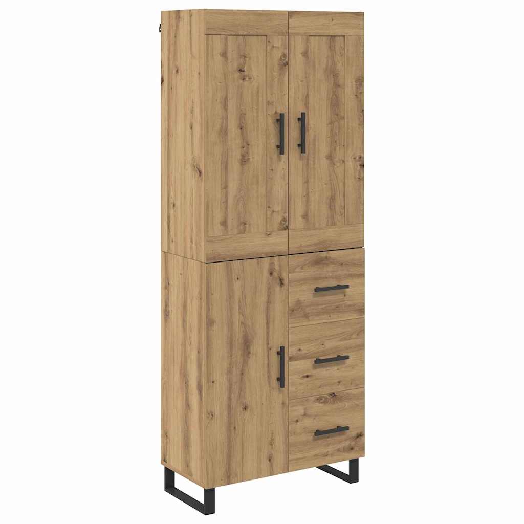 Highboard Artisan Oak 69,5 x 34 x 180 εκ. Επεξεργασμένο ξύλο - Pakobazaar