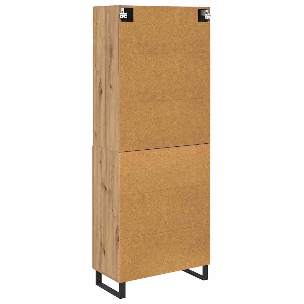 Highboard Artisan Oak 69,5 x 34 x 180 εκ. Επεξεργασμένο ξύλο - Pakobazaar