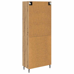Highboard με συρτάρι 2 pcs Artisan Oak Επεξεργασμένο ξύλο - Pakobazaar