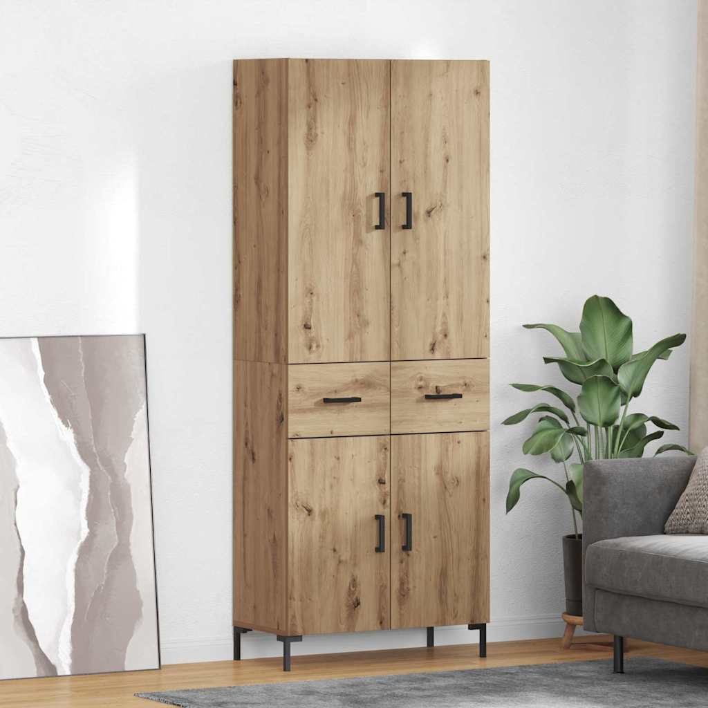 Highboard Artisan Oak 69,5 x 34 x 180 εκ. Επεξεργασμένο ξύλο