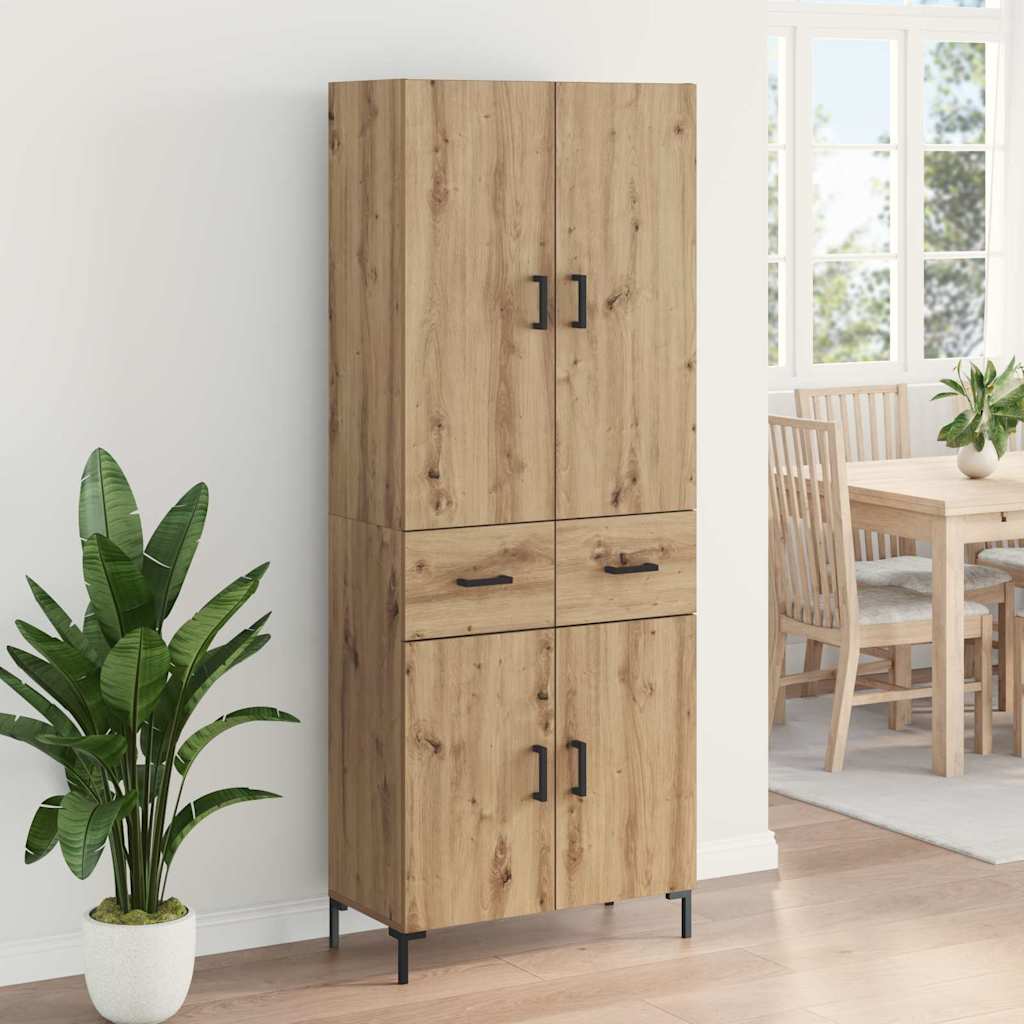 Highboard Artisan Oak 69,5 x 34 x 180 εκ. Επεξεργασμένο ξύλο