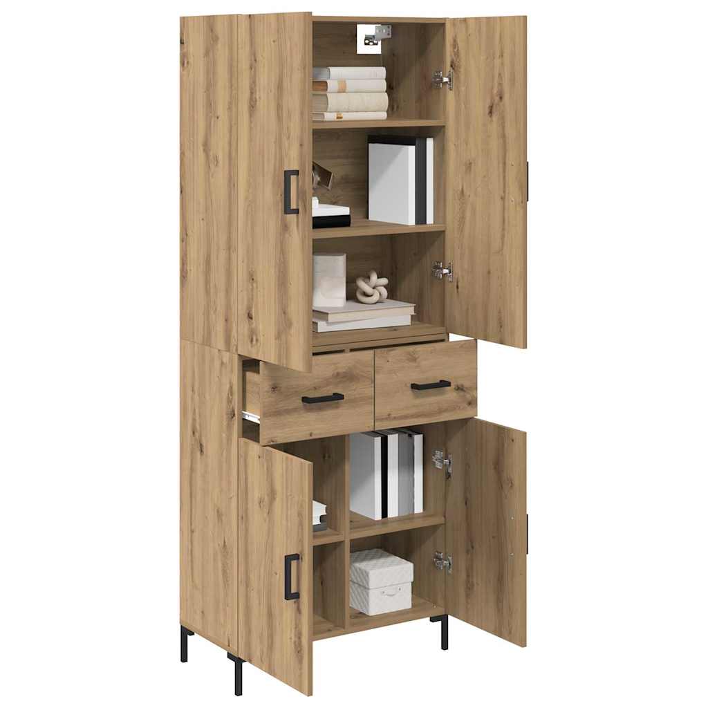 Highboard Artisan Oak 69,5 x 34 x 180 εκ. Επεξεργασμένο ξύλο