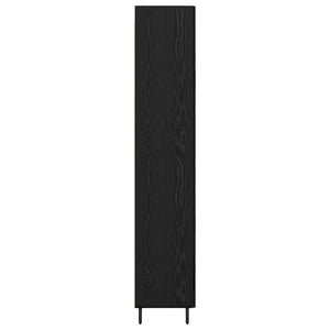 Highboard 2 τμχ. Μαύρη δρυς 69,5 x 34 x 180 εκ.