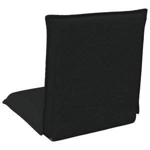 Καρέκλα Δαπέδου Μαύρο 54 x 64 x 59 εκ. ύφασμα - Pakobazaar