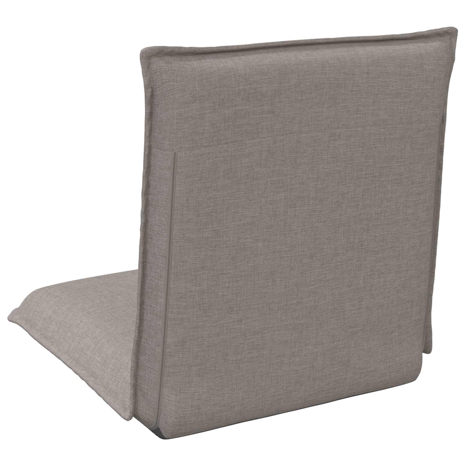 Καρέκλα Δαπέδου Taupe 54 x 64 x 59 εκ. ύφασμα - Pakobazaar