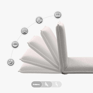 Καρέκλα Δαπέδου Ανοιχτό γκρι 54 x 64 x 59 εκ. - Pakobazaar