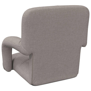 Ρυθμιζόμενη Πολυθρόνα Δαπέδου Taupe 58 x 62 x 58 εκ Ύφασμα - Pakobazaar