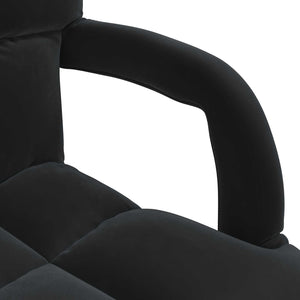 Καρέκλα Δαπέδου Μαύρο 58 x 62 x 58 εκ Βελούδο - Pakobazaar