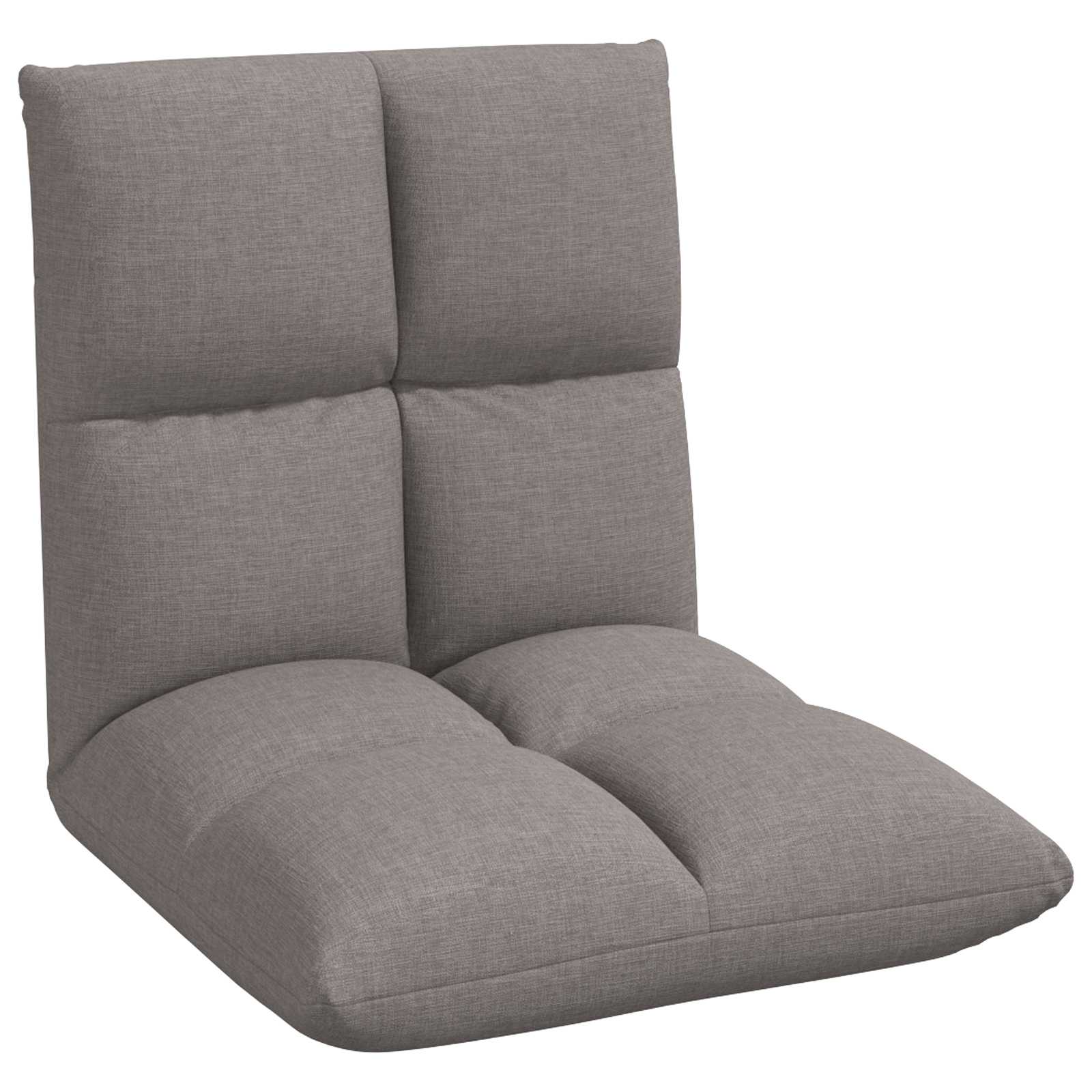 Καρέκλα Δαπέδου Taupe 50 x 61 x 57 εκ ύφασμα - Pakobazaar