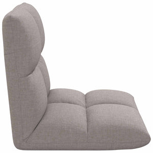 Καρέκλα Δαπέδου Taupe 50 x 61 x 57 εκ ύφασμα - Pakobazaar