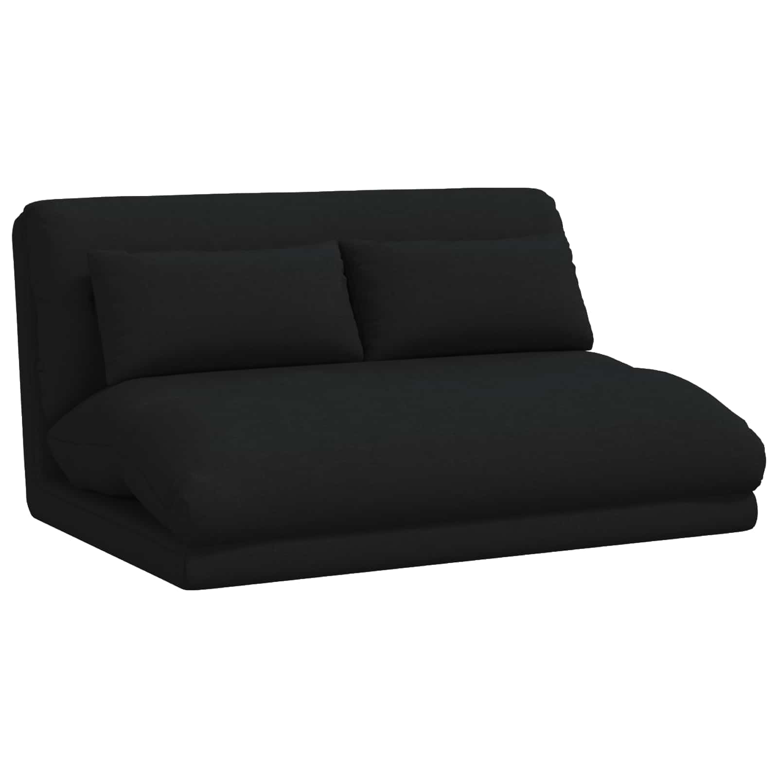 Καρέκλα Δαπέδου Μαύρο 110 x 82 x 55 εκ ύφασμα - Pakobazaar