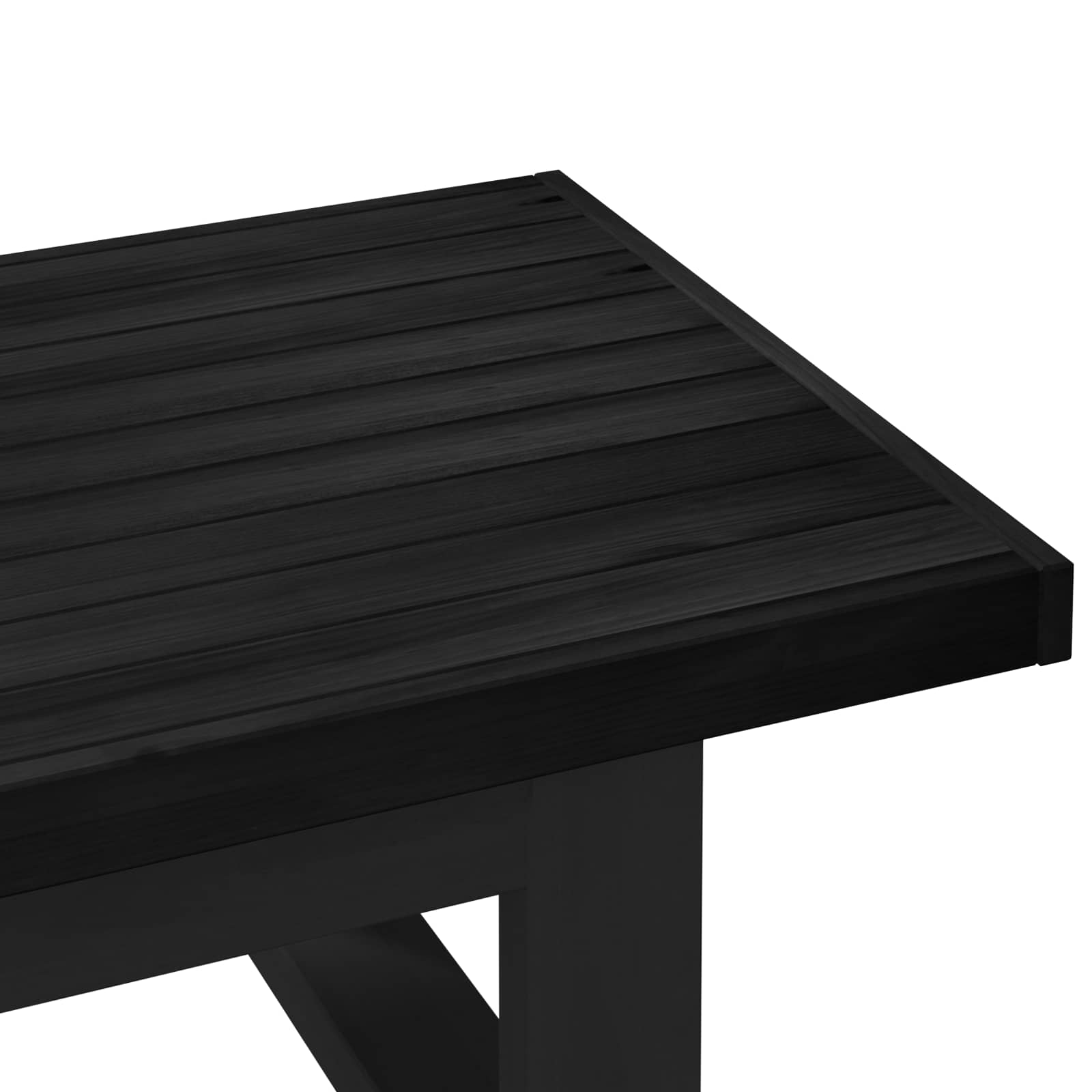 Τραπεζάκι σαλονιού NOAIN Μαύρο 119 x 60 x 40 εκ. - Pakobazaar