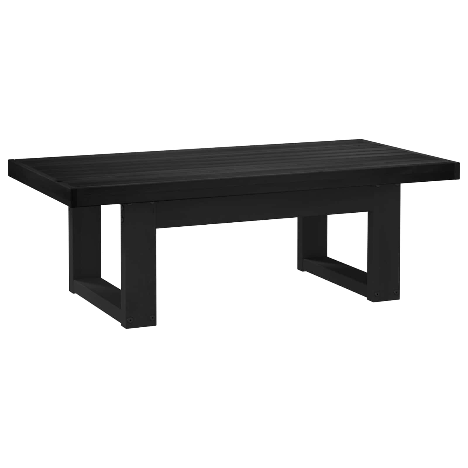 Τραπεζάκι σαλονιού NOAIN Μαύρο 119 x 60 x 40 εκ. - Pakobazaar