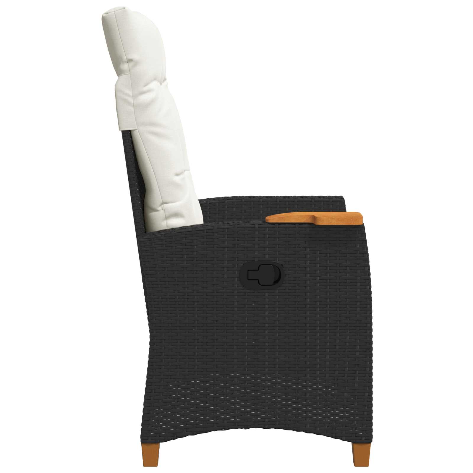 Ρυθμιζόμενη καρέκλα με επιτραπέζιο τσάι 62 x 64 x 112 εκ.