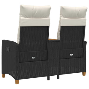 Ρυθμιζόμενος Πάγκος με Τραπέζι 2 -Seater 126 x 65 x 112 εκ.
