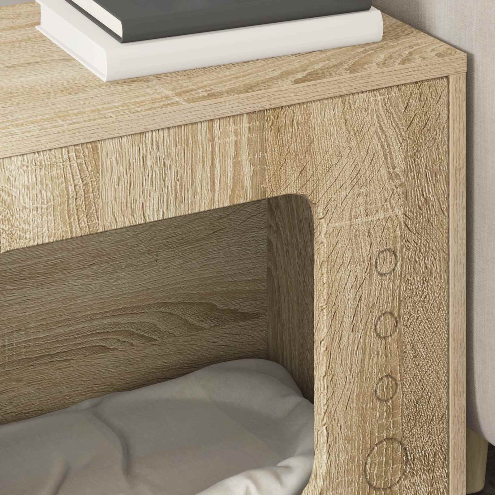 Σπίτι Γάτας Σονόμα 51 x 30 x 42,5 εκ Επεξεργασμένο ξύλο - Pakobazaar