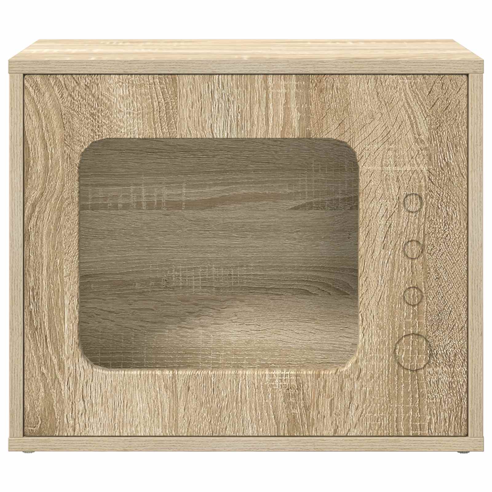 Σπίτι Γάτας Σονόμα 51 x 30 x 42,5 εκ Επεξεργασμένο ξύλο - Pakobazaar