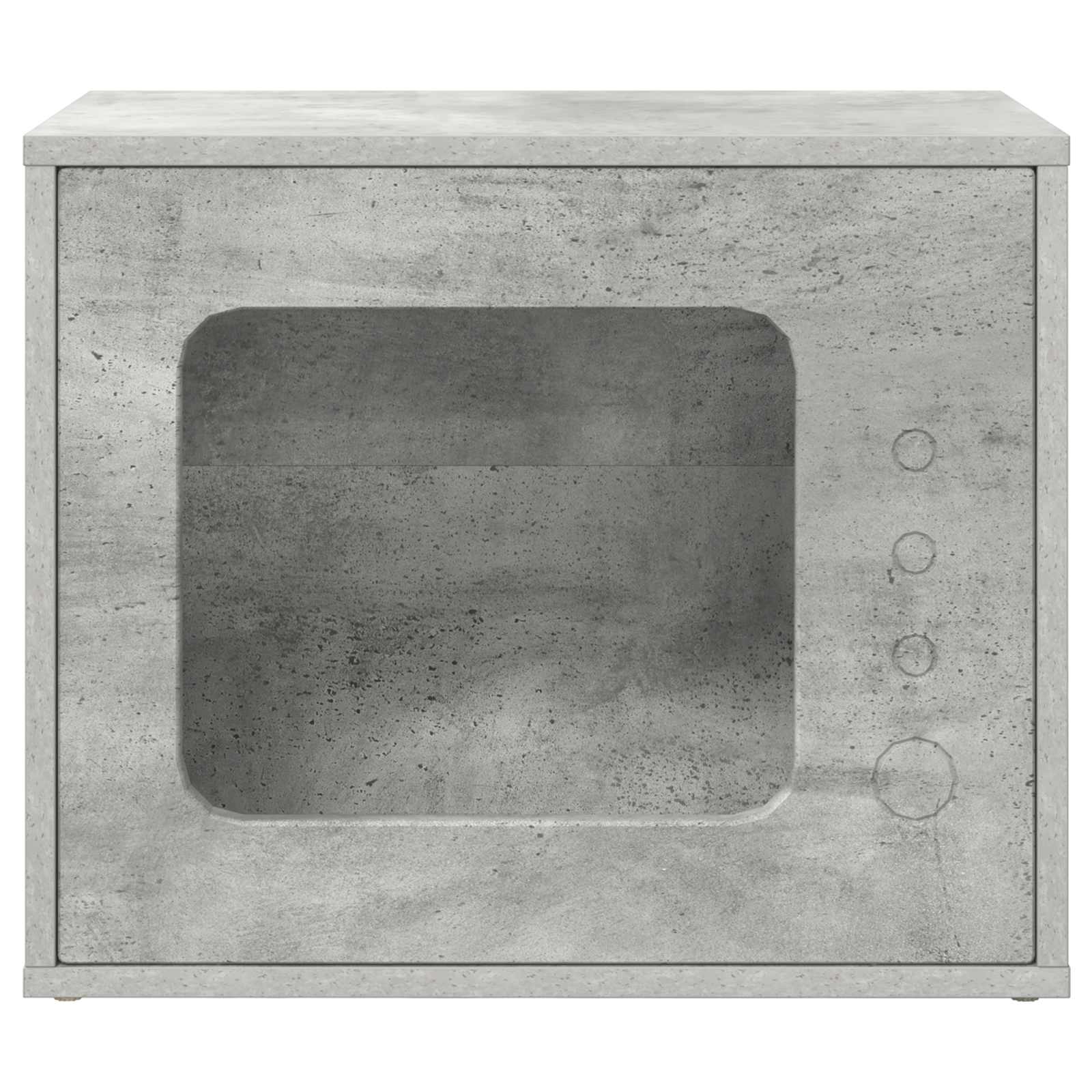 Σπίτι Γάτας Σκυρόδεμα 51 x 30 x 42,5 εκ Επεξεργασμένο ξύλο - Pakobazaar