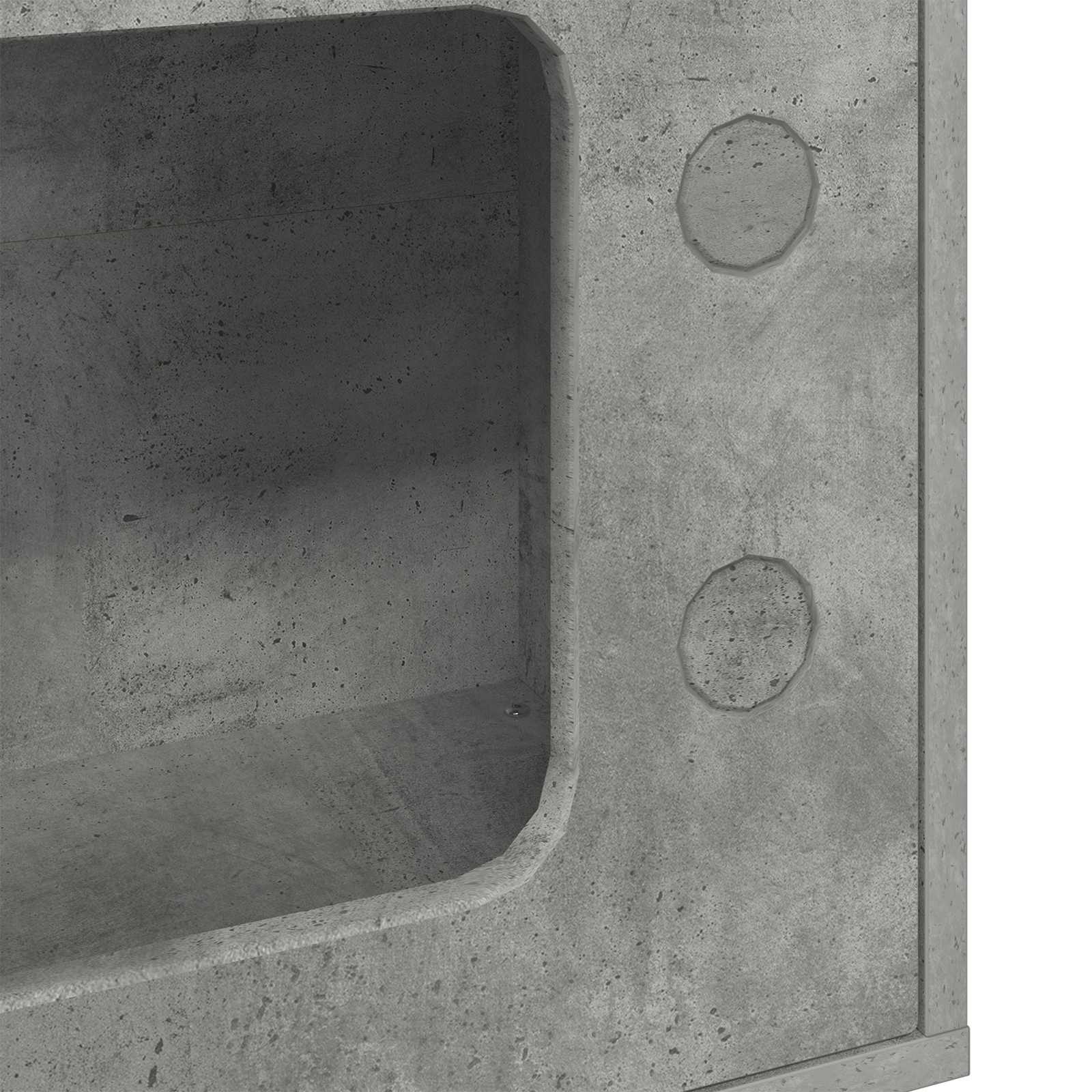 Σπίτι Γάτας Σκυρόδεμα 51 x 30 x 52 εκ. Επεξεργασμένο ξύλο