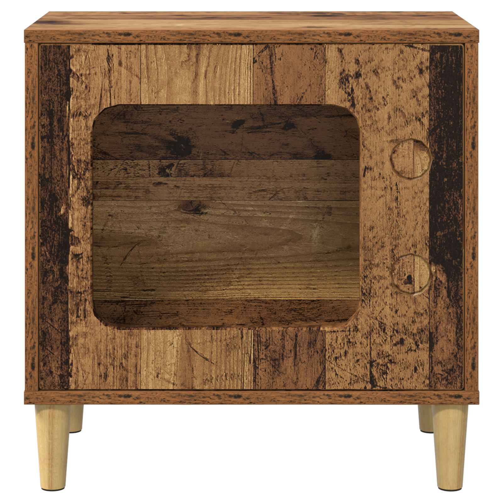 Σπίτι Γάτας Παλιό ξύλο 51 x 30 x 52 εκ. Επεξεργασμένο ξύλο