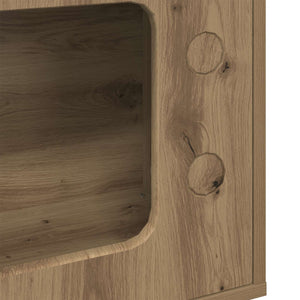 Σπίτι Γάτας Artisian Δρυς 51 x 30 x 52 εκ. Επεξεργασμένο Ξύλο
