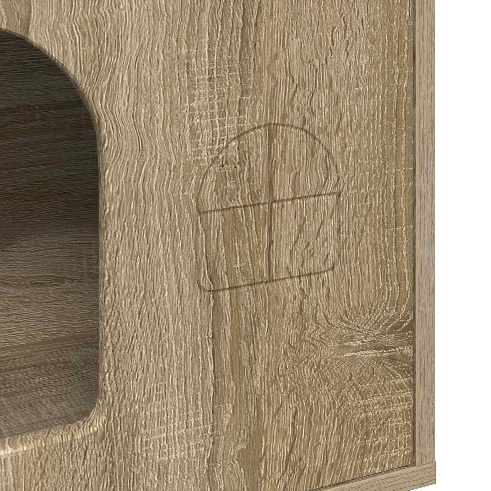Σπίτι Γάτας Σονόμα 51 x 30 x 52 εκ. Επεξεργασμένο ξύλο - Pakobazaar