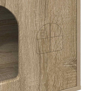 Σπίτι Γάτας Σονόμα 51 x 30 x 52 εκ. Επεξεργασμένο ξύλο - Pakobazaar