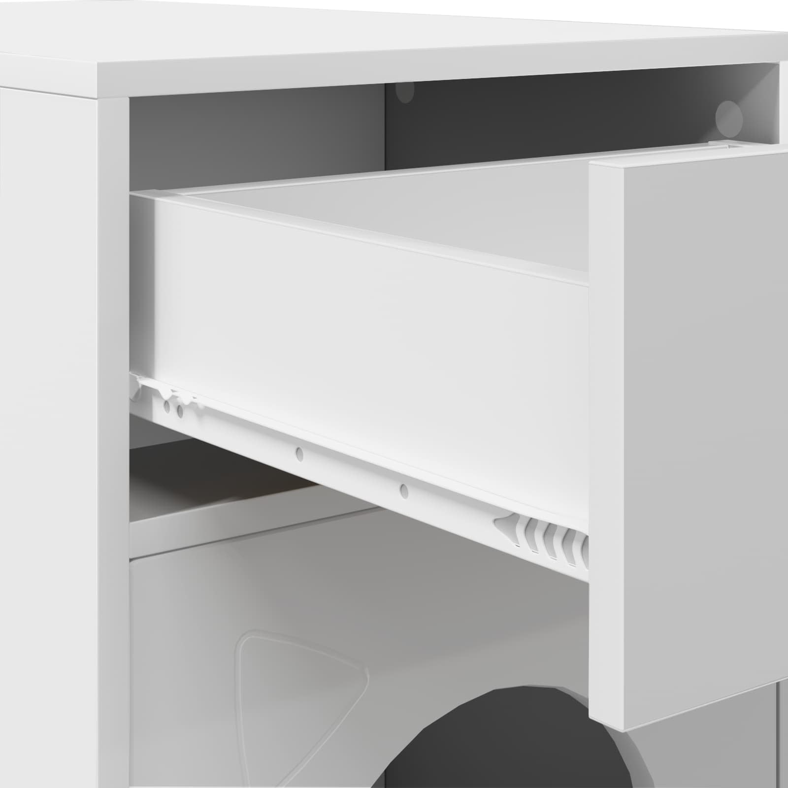 Σπίτι Γάτας Λευκό 72 x 42.5 x 70 εκ. Επεξεργασμένο ξύλο